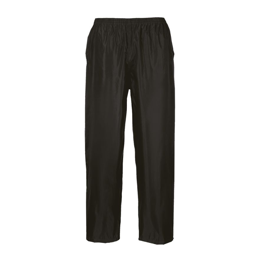 Classic Rain Trousers, 4XL, R, Black