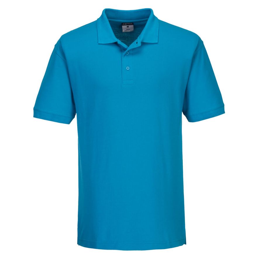 Naples Polo-shirt, L, R, Aqua