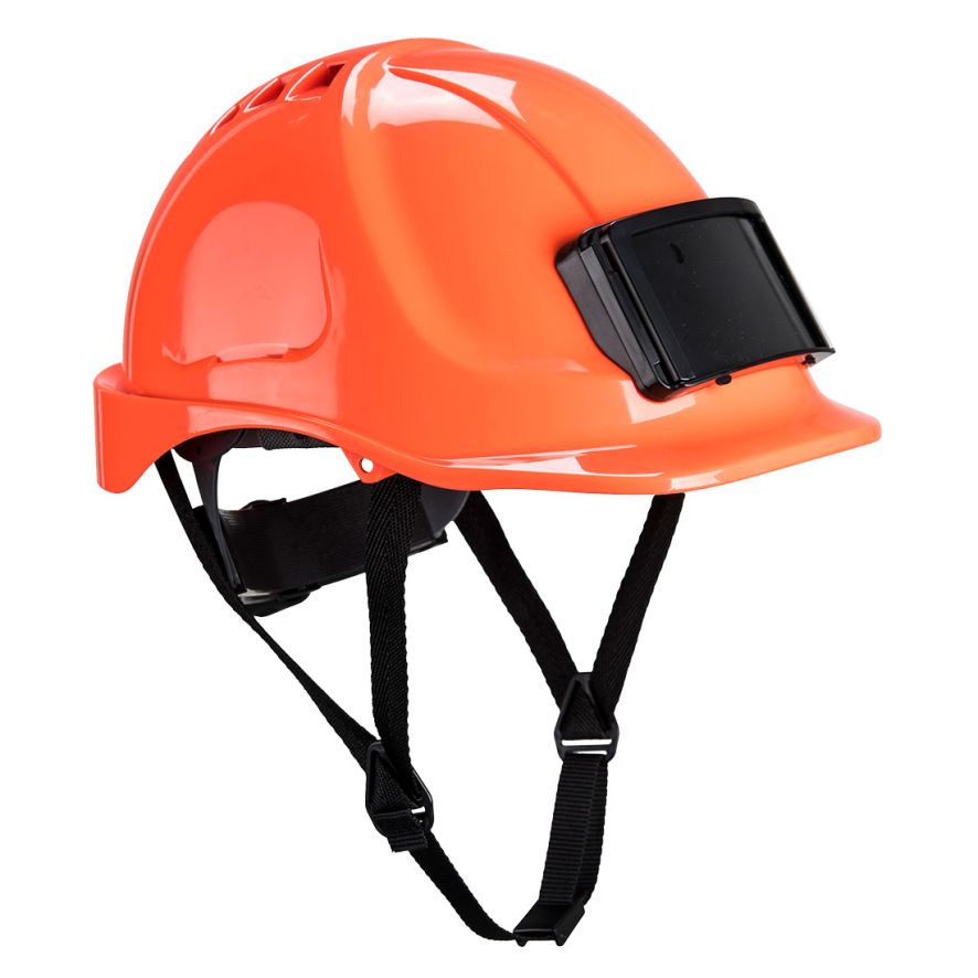 Endurance Badge Holder Helmet, , R, Orange
