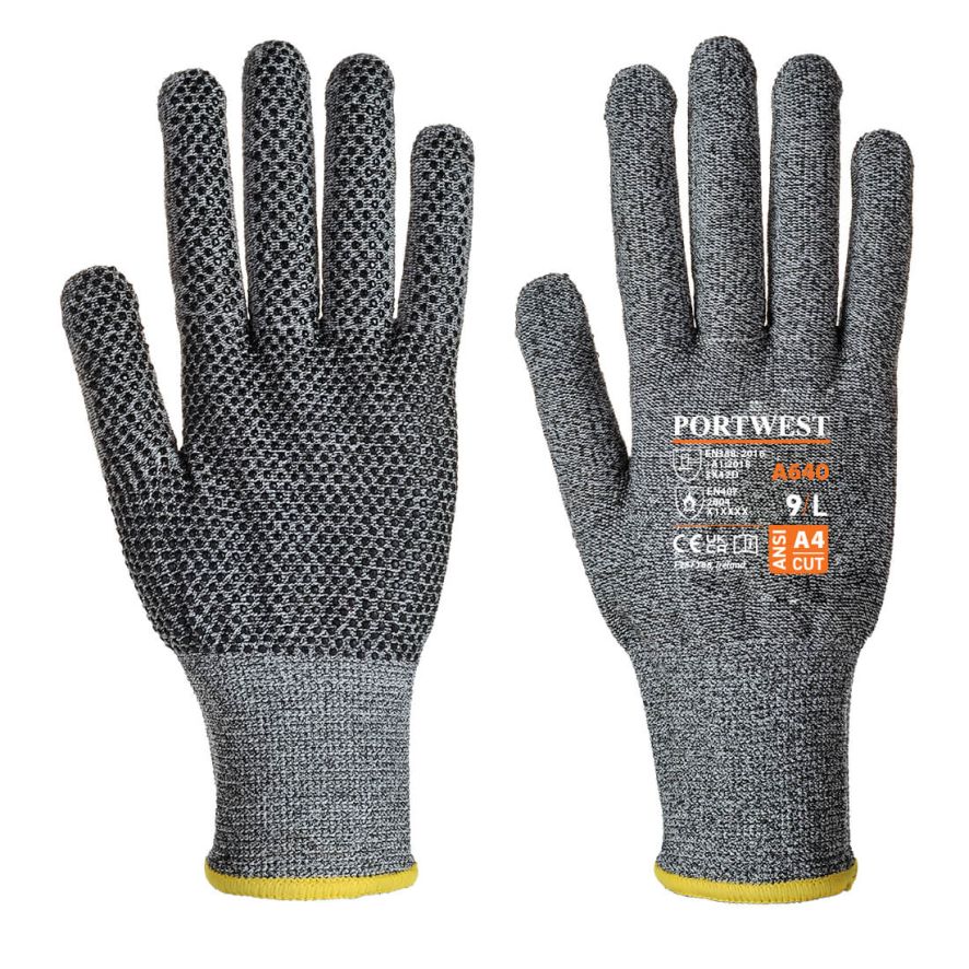 Sabre-Dot Glove, L, R, Grey