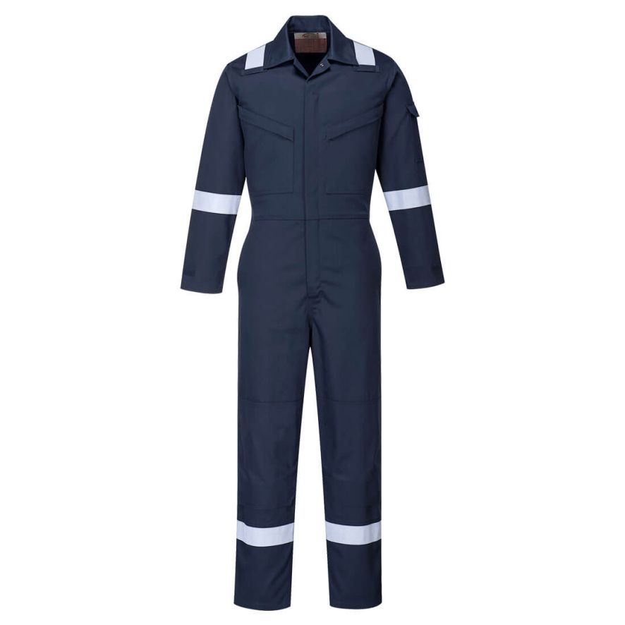 Bizflame Work Women's Coverall 350g, L, R, Navy