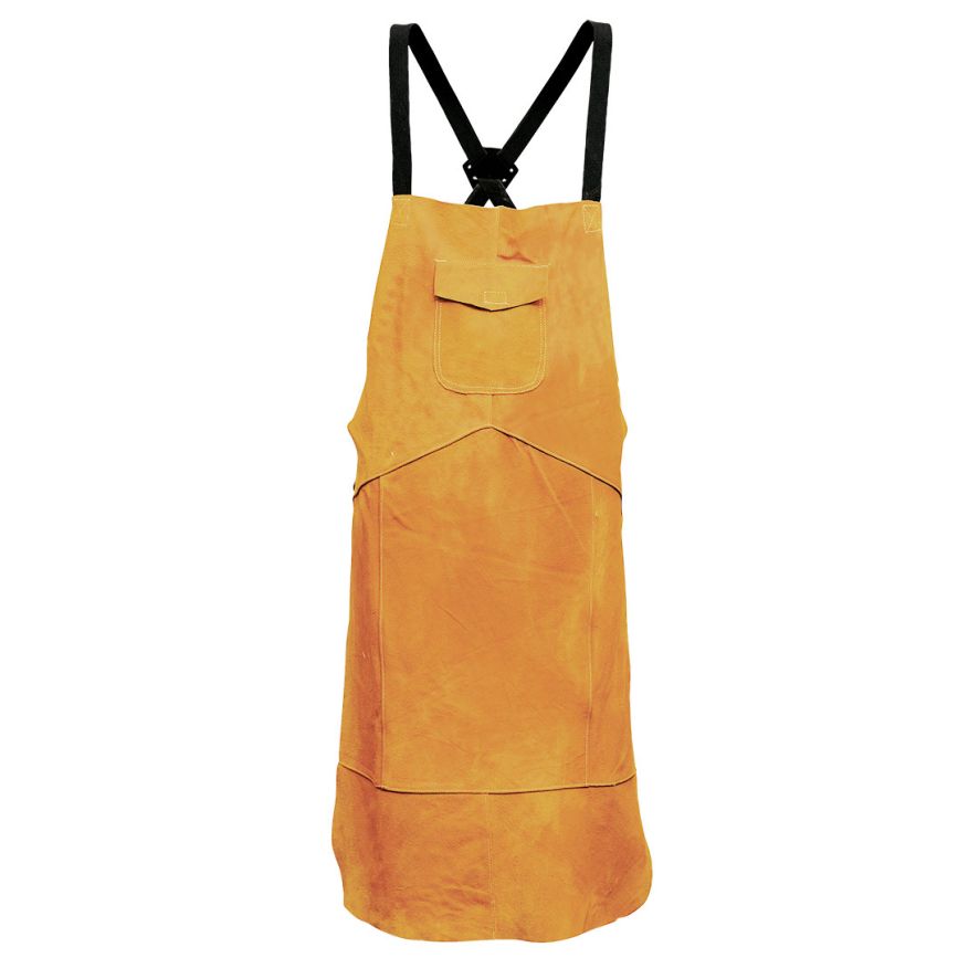 Leather Welding Apron, , R, Tan