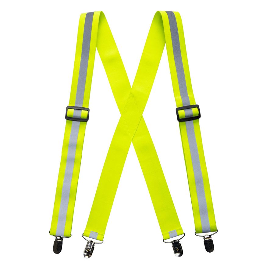 Hi-Vis Trousers Braces, , R, Yellow