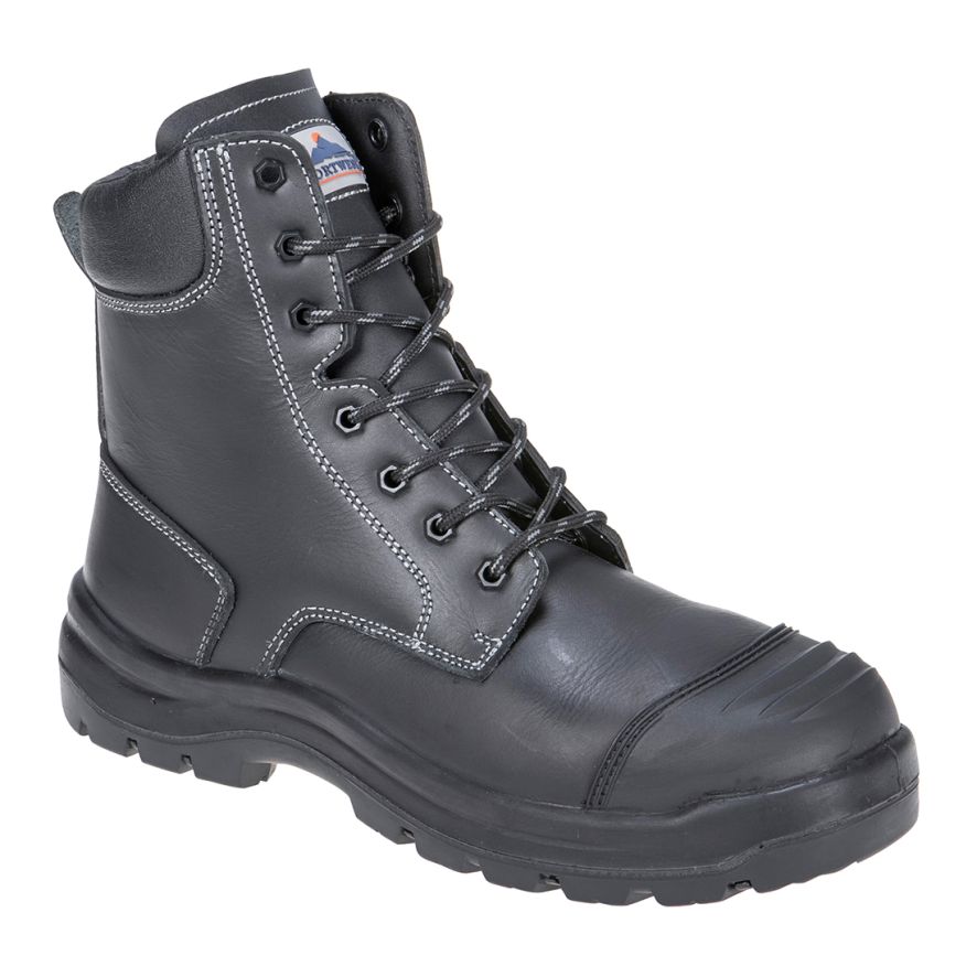 Eden Safety Boot S3 HRO CI HI FO, 38, R, Black