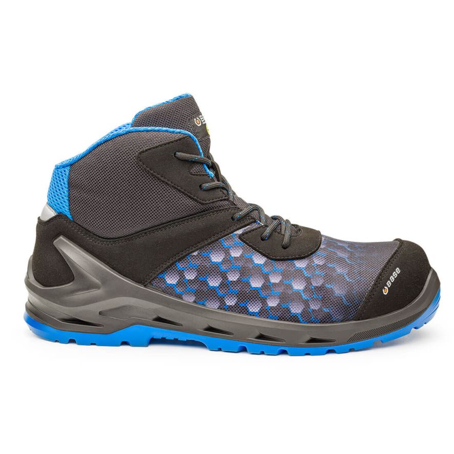 I-ROBOX BLUE TOP S3 ESD SRC, 35, R, Cool Grey