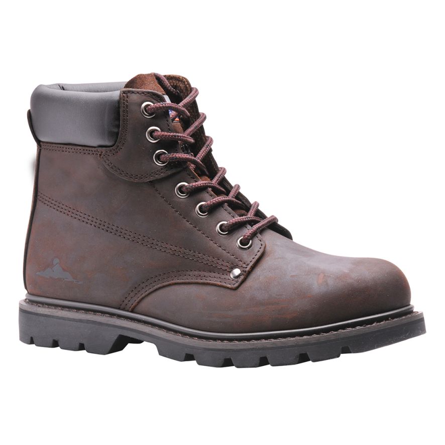 Steelite Welted Safety Boot SB HRO, 39, R, Brown