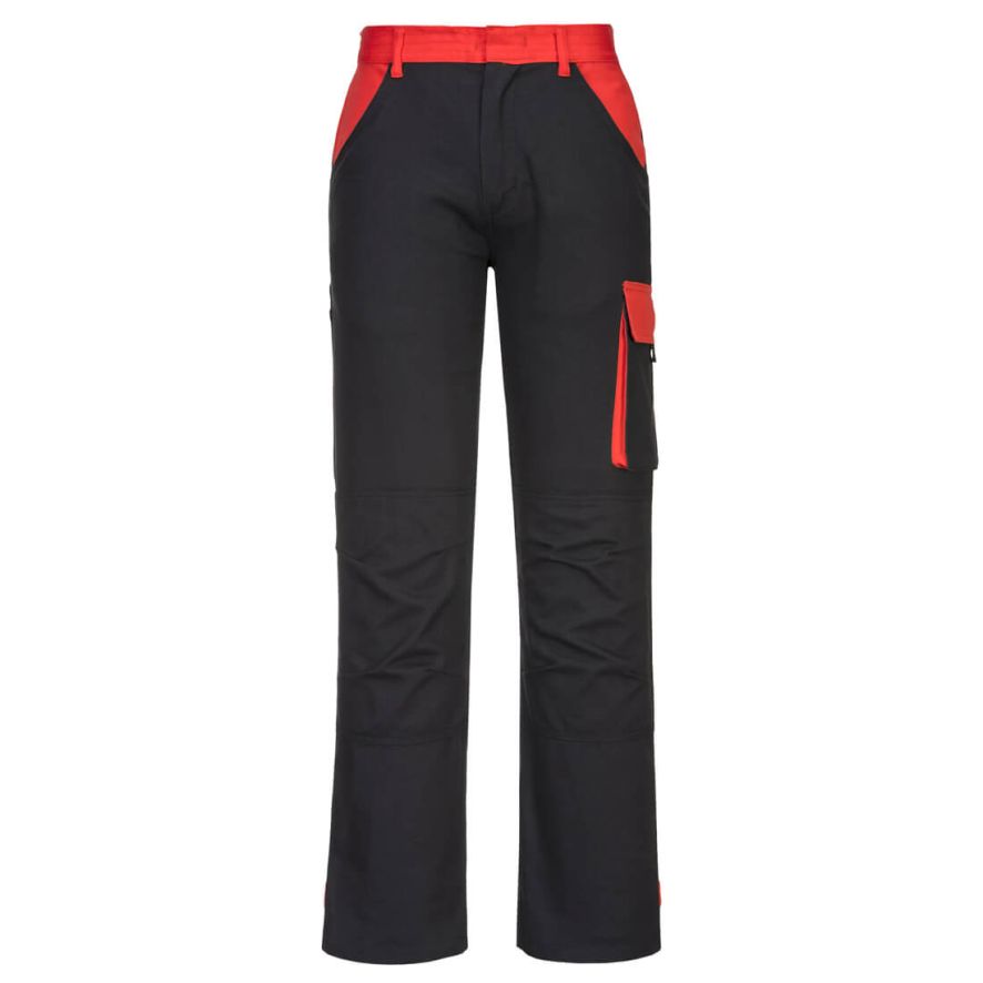 Poznan Cotton Trousers, L, R, Black