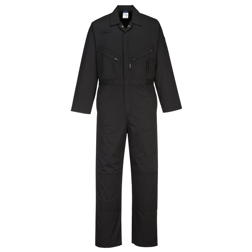 Kneepad Coverall, L, R, Black
