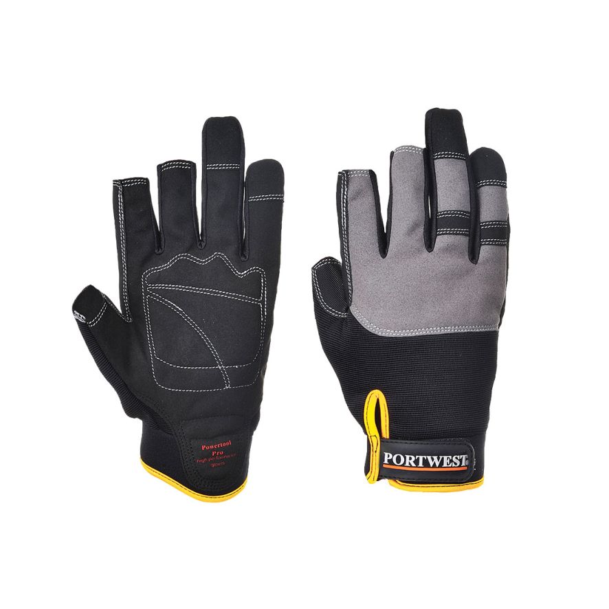 Powertool Pro - High Performance Glove, L, R, Black