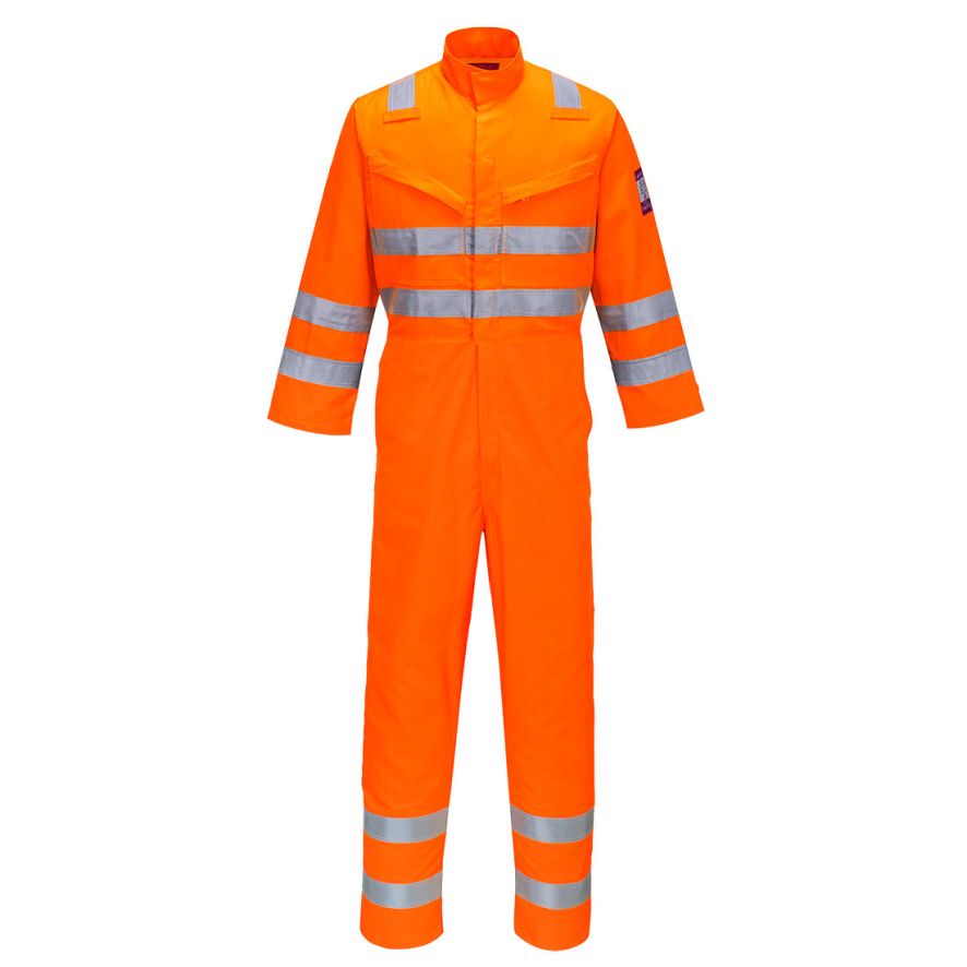 Modaflame RIS Orange Coverall, L, R, Orange