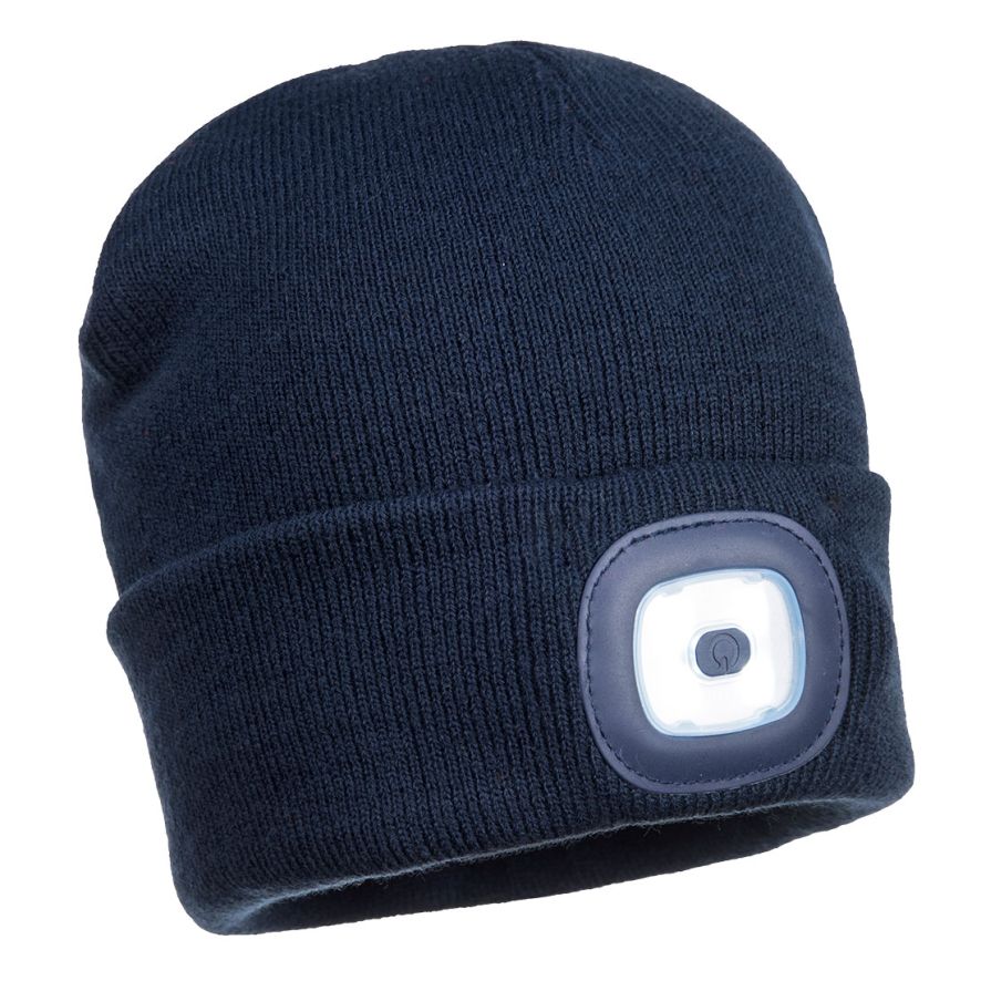 Junior Beanie LED Head Light , , R, Navy
