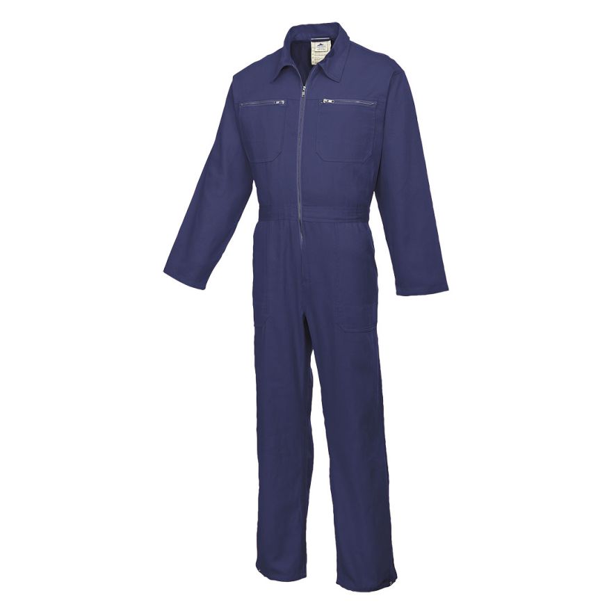Cotton Boilersuit, 4XL, R, Navy