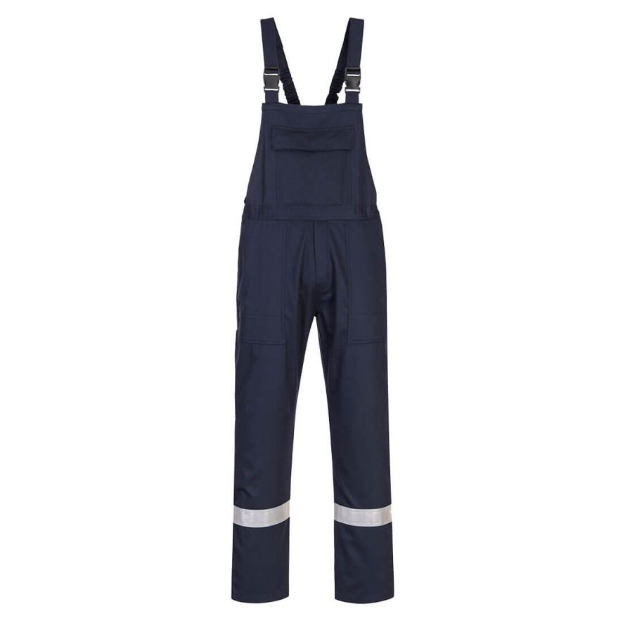 Bizweld Iona Bib and Brace, L, R, Navy