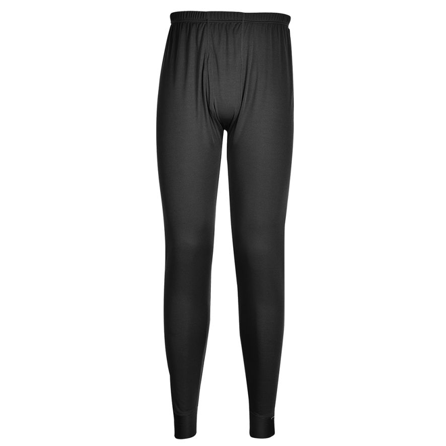 Thermal Baselayer Leggings, L, R, Black