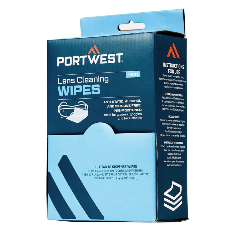 Lens Cleaning Wipes, , R, White