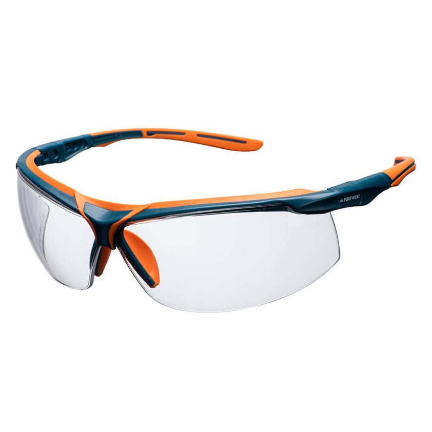 Mega KN Safety Glasses, , R, Clear