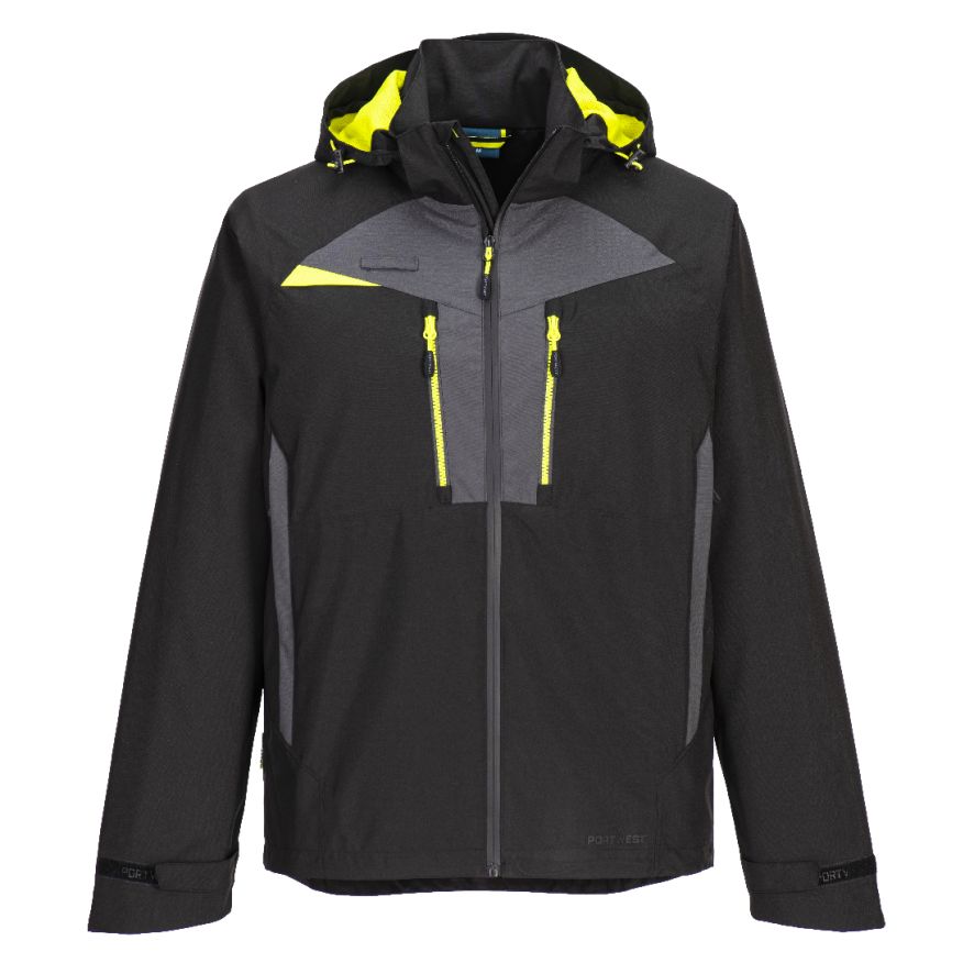 DX4 Rain Jacket, L, R, Black