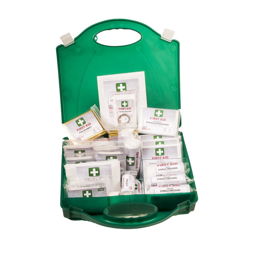 Workplace First Aid Kit 100, , R, Green