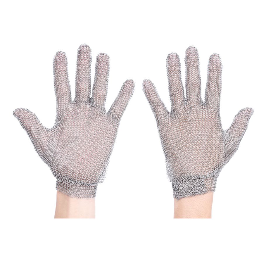 Chainmail Glove, L, R, Silver