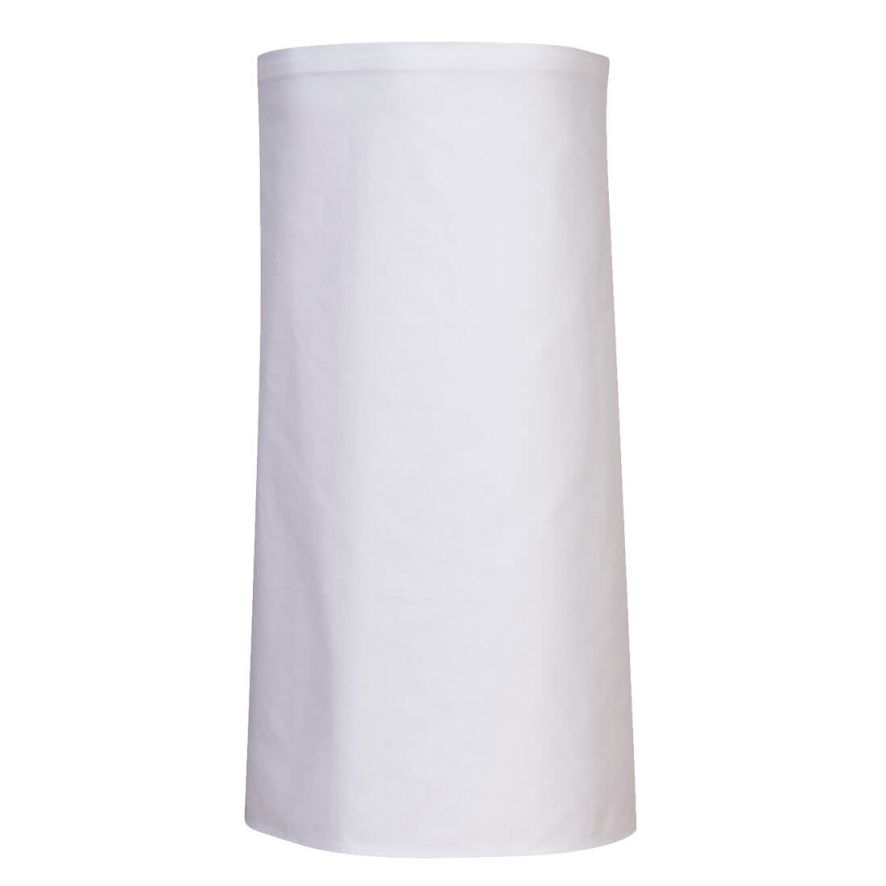 Regular Apron, , R, White