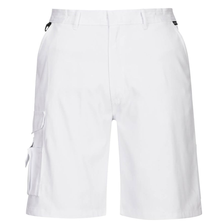 Painters Shorts, L, R, White