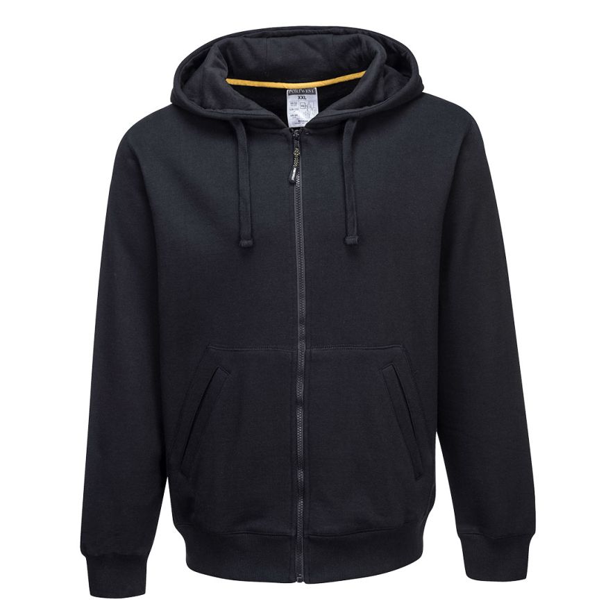Nickel Sweatshirt Hoodie, L, R, Black