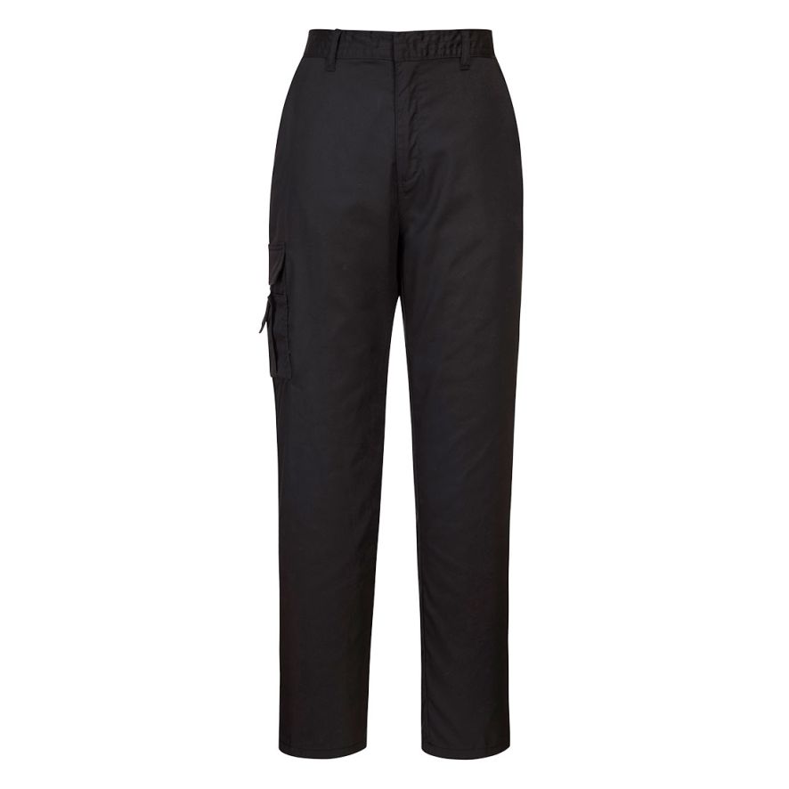 Women's Combat Trousers, L, R, Black
