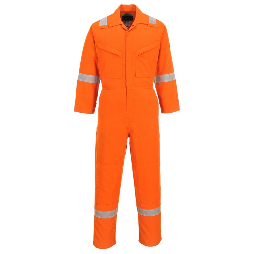 Araflame Coverall, L, R, Orange