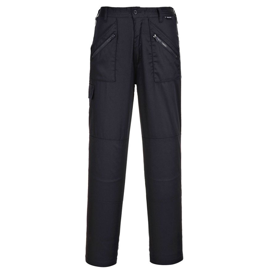 Women's Action Trousers, L, R, Black