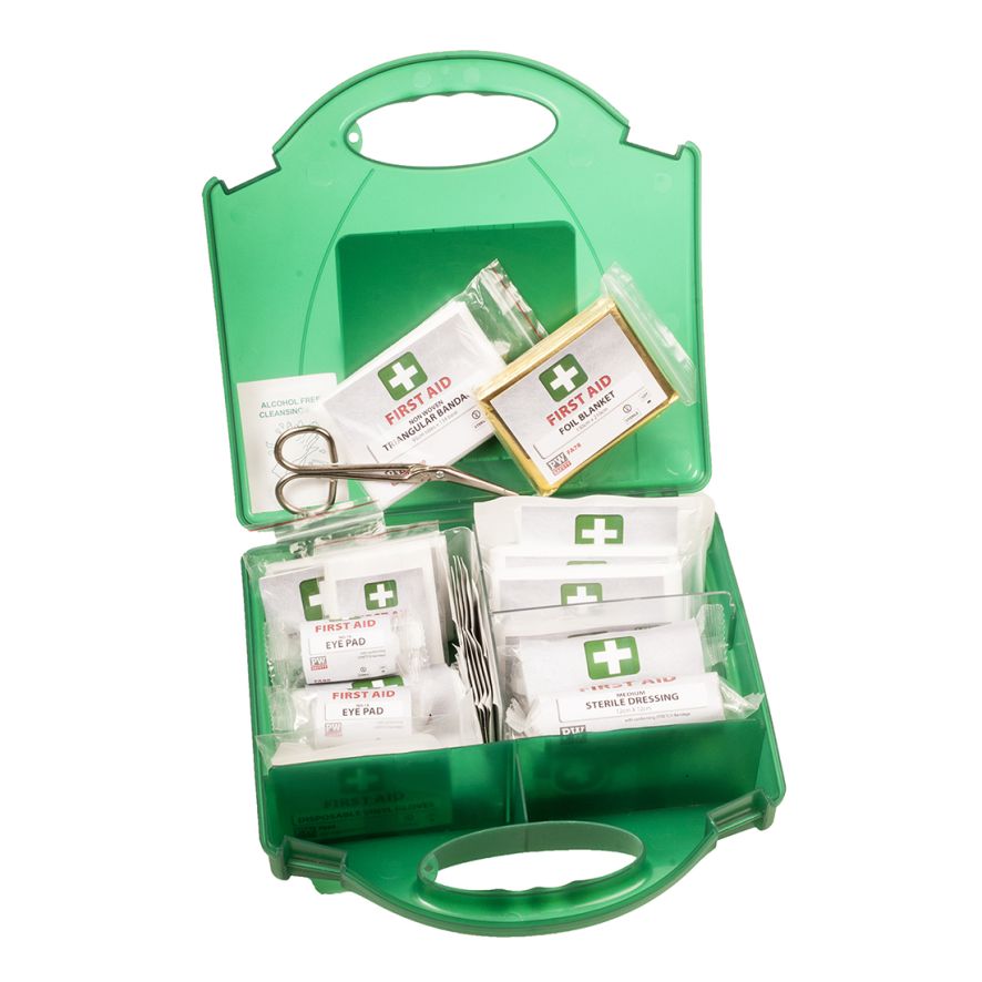 Workplace First Aid Kit 25, , R, Green