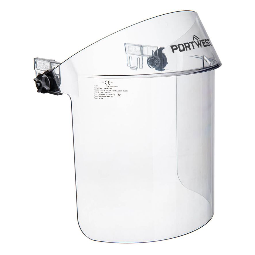 Arc Flash Visor Class 1, , R, Clear