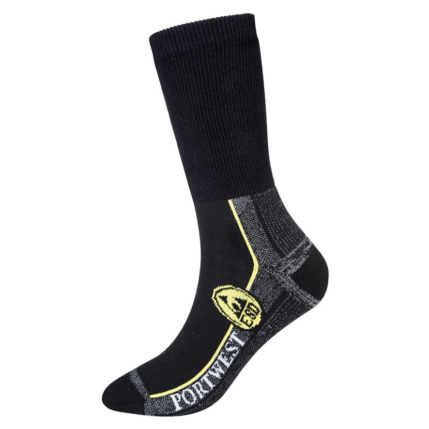 ESD Work Sock, 39-43, R, Black