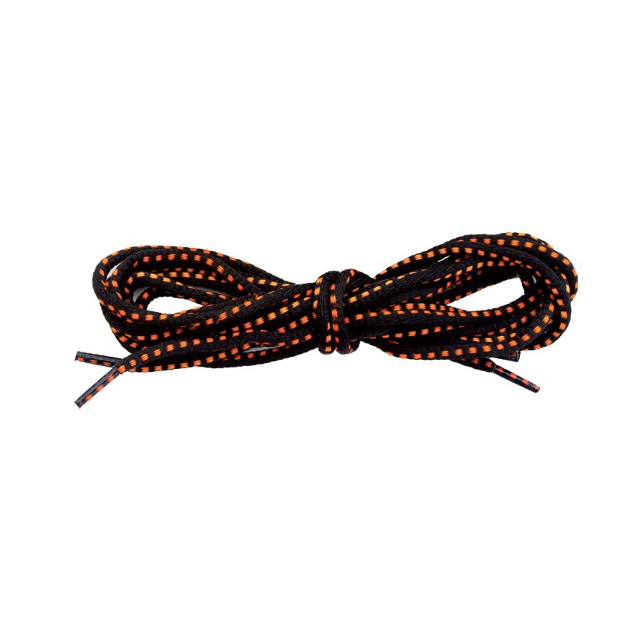 Laces 120CM, , O, Black/Orange