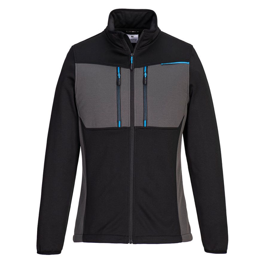 WX3 Full Zip Tech Fleece, L, R, Black