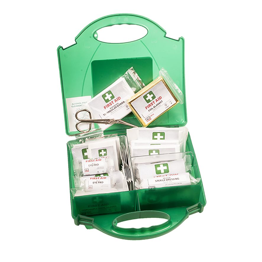 Workplace First Aid Kit 25+, , R, Green