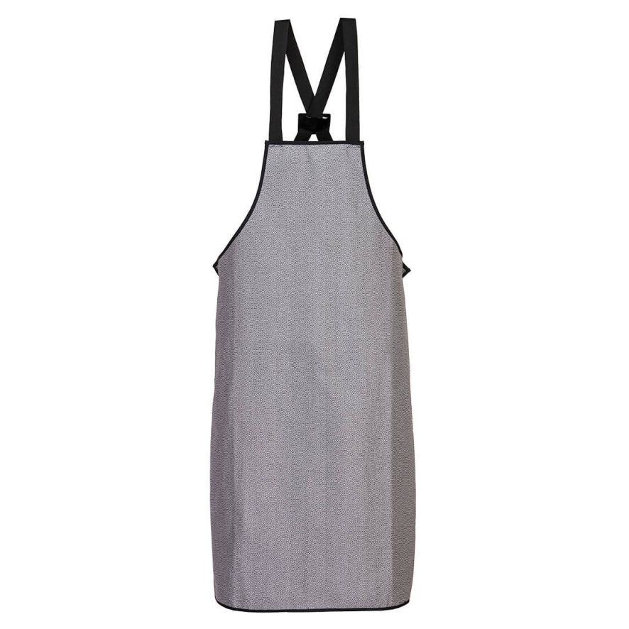 Cut Resistant Bib Apron, , R, Grey