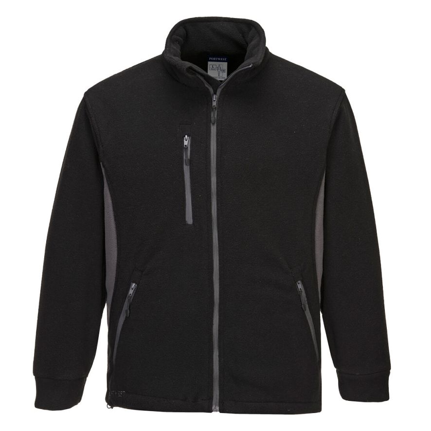 Portwest Texo Heavy Two-Tone Fleece, L, R, Black