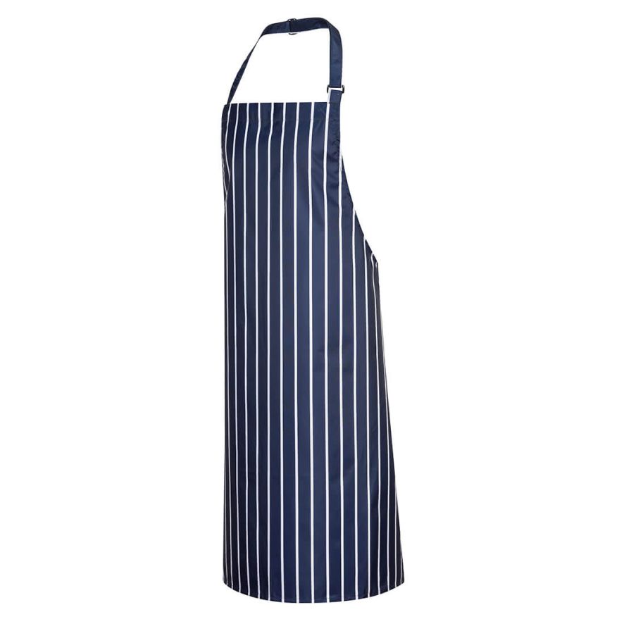 Waterproof Bib Apron, , R, Navy