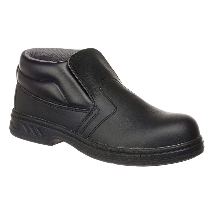 Steelite Slip On Safety Boot S2, 34, R, Black