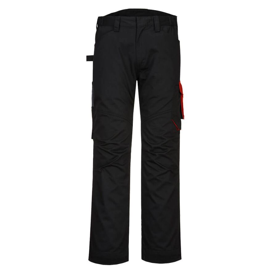 PW2 Service Trousers, 28, R, Black/Red