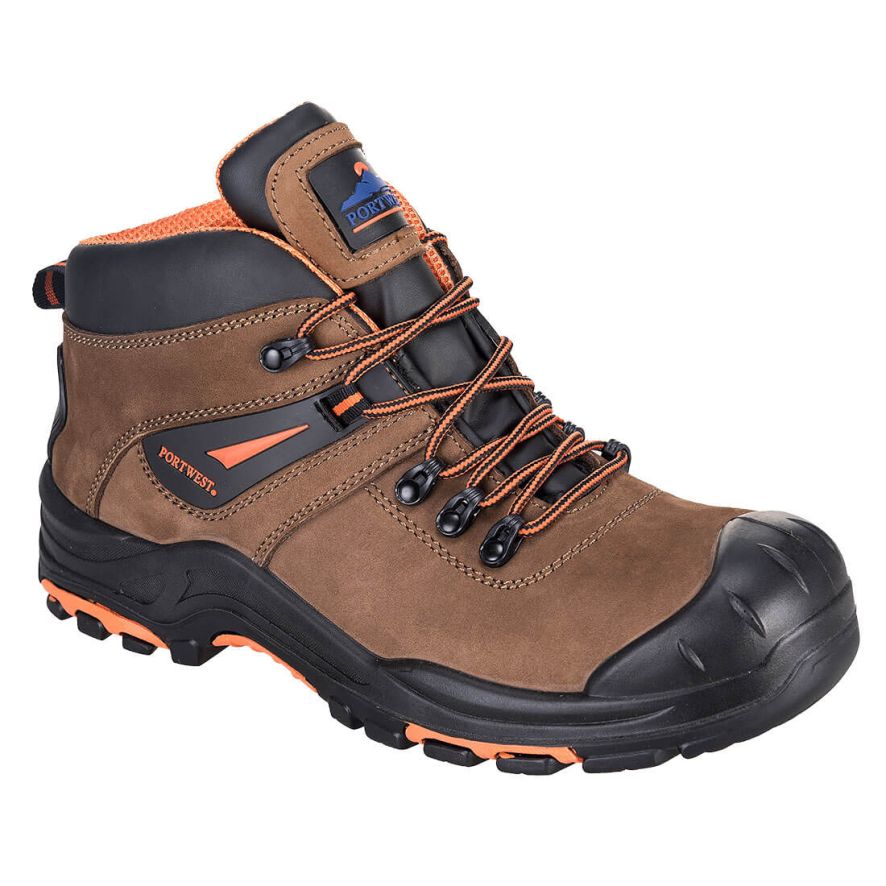 Portwest Compositelite Montana Hiker Boot S3 HRO, 39, R, Brown