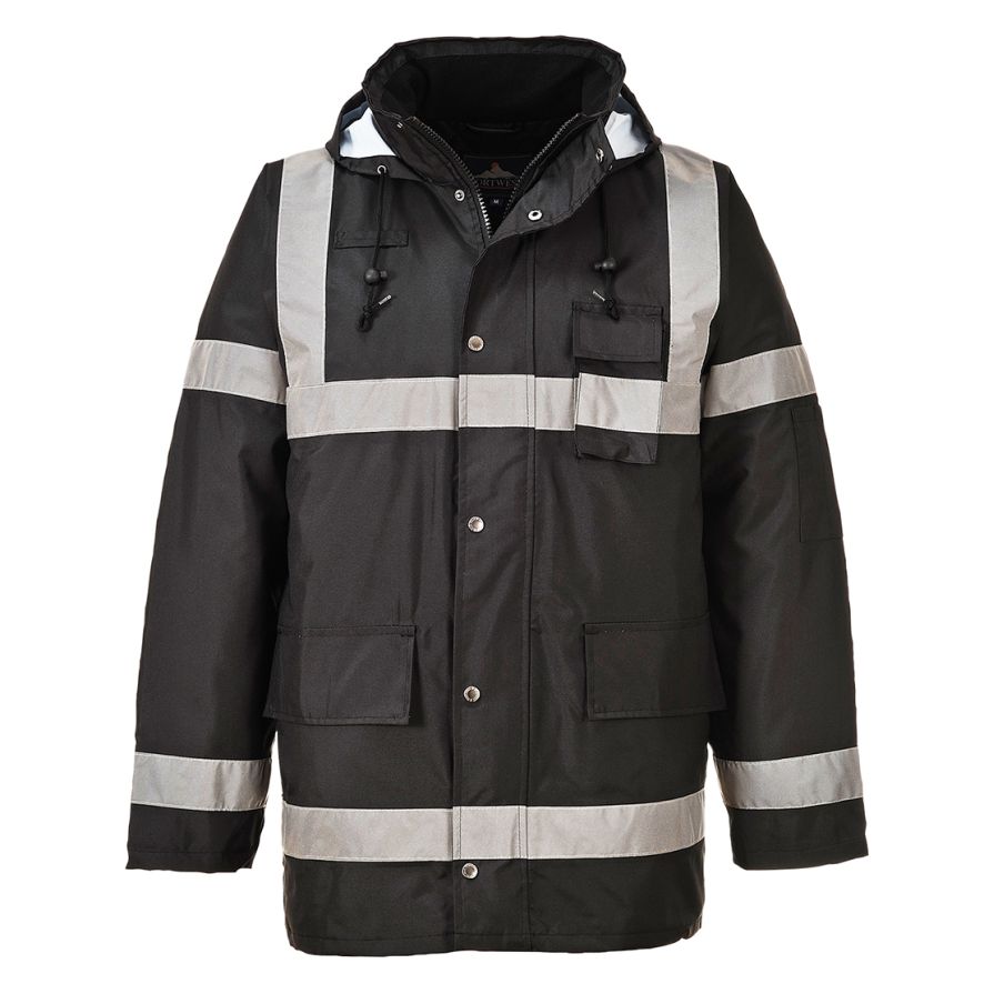 Iona Lite Traffic Jacket, L, R, Black