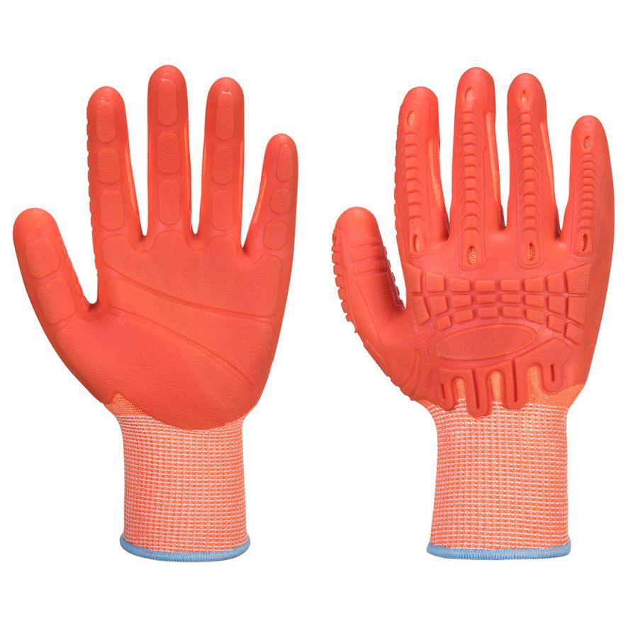 Supergrip Impact HR Cut Glove, L, R, Orange