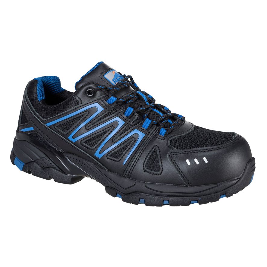 Portwest Compositelite Vistula Trainer S1P HRO, 38, R, Black