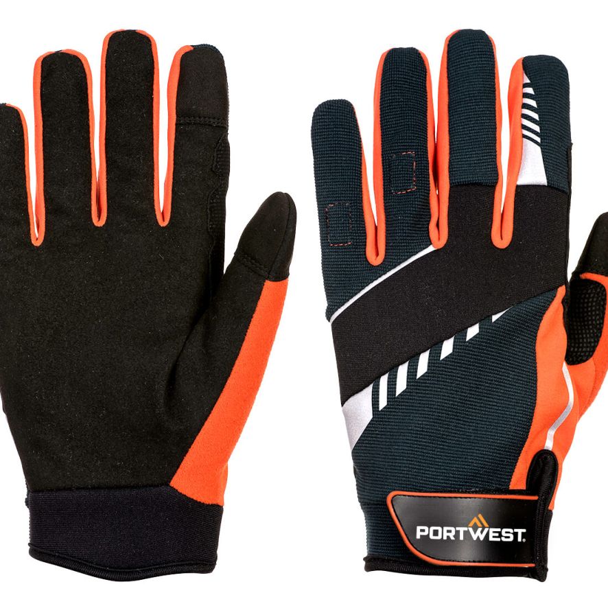 DX4 LR Cut Glove, L, R, Metro Blue