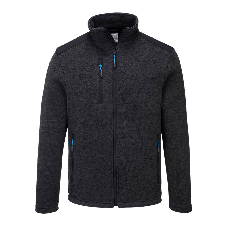 KX3 Performance Fleece, L, R, Grey Marl