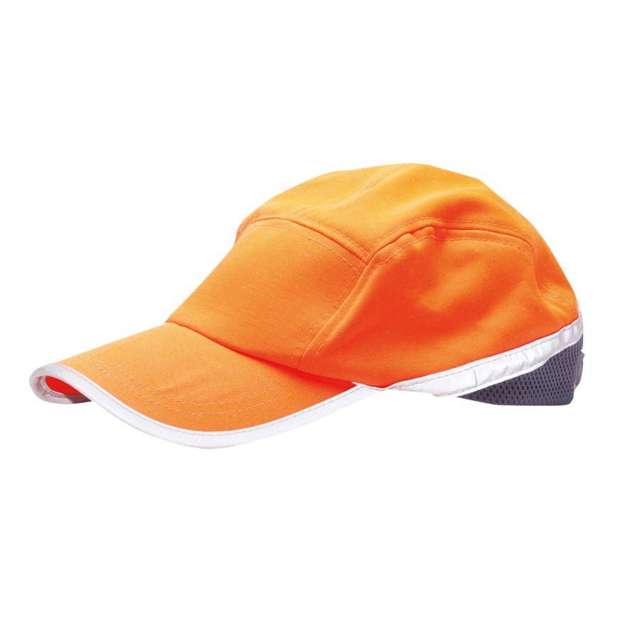Hi-Vis Baseball Cap, , R, Orange/Navy