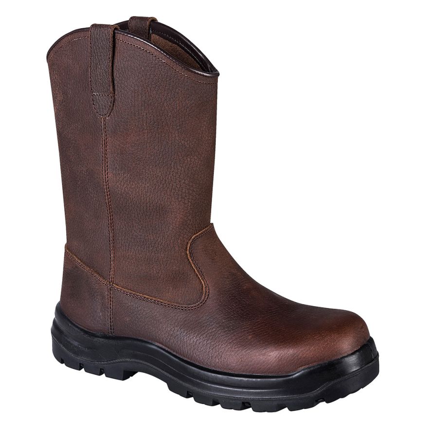 Portwest Compositelite Indiana Rigger Boot S3, 38, R, Brown