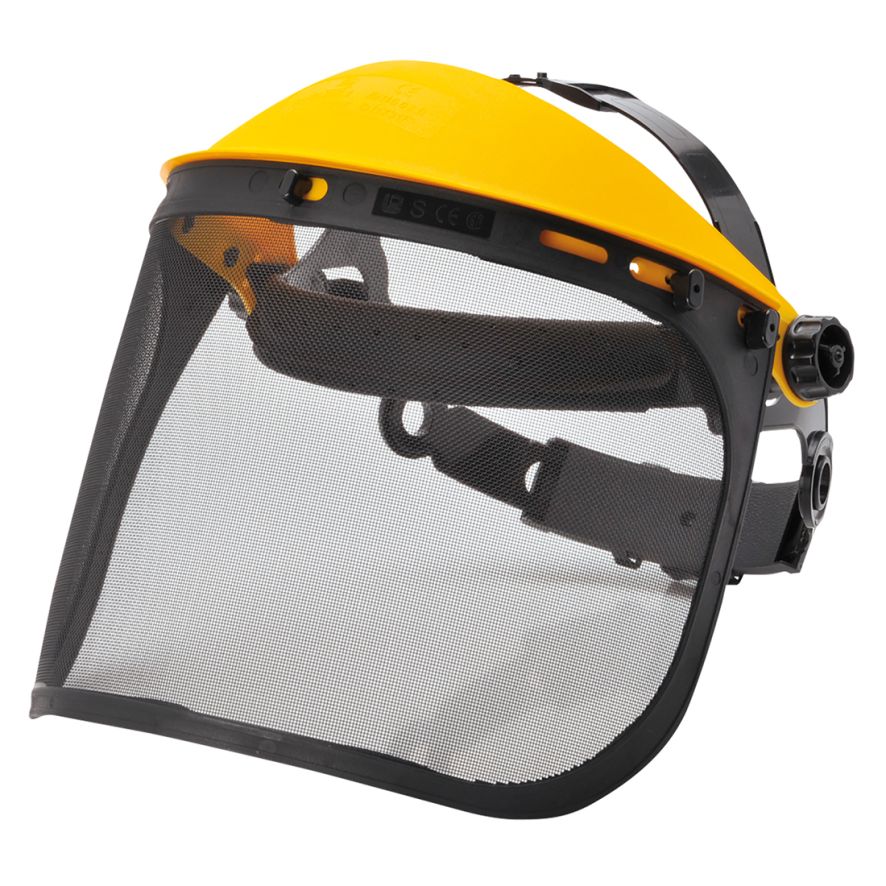 Browguard with Mesh Visor, , R, Black