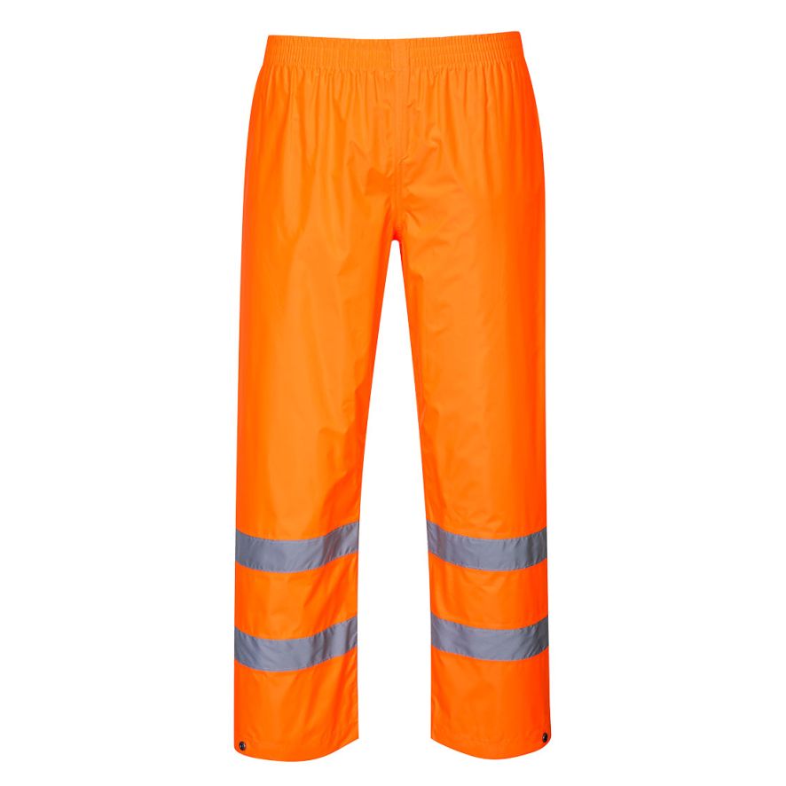 Hi-Vis Rain Trousers, 4XL, R, Orange